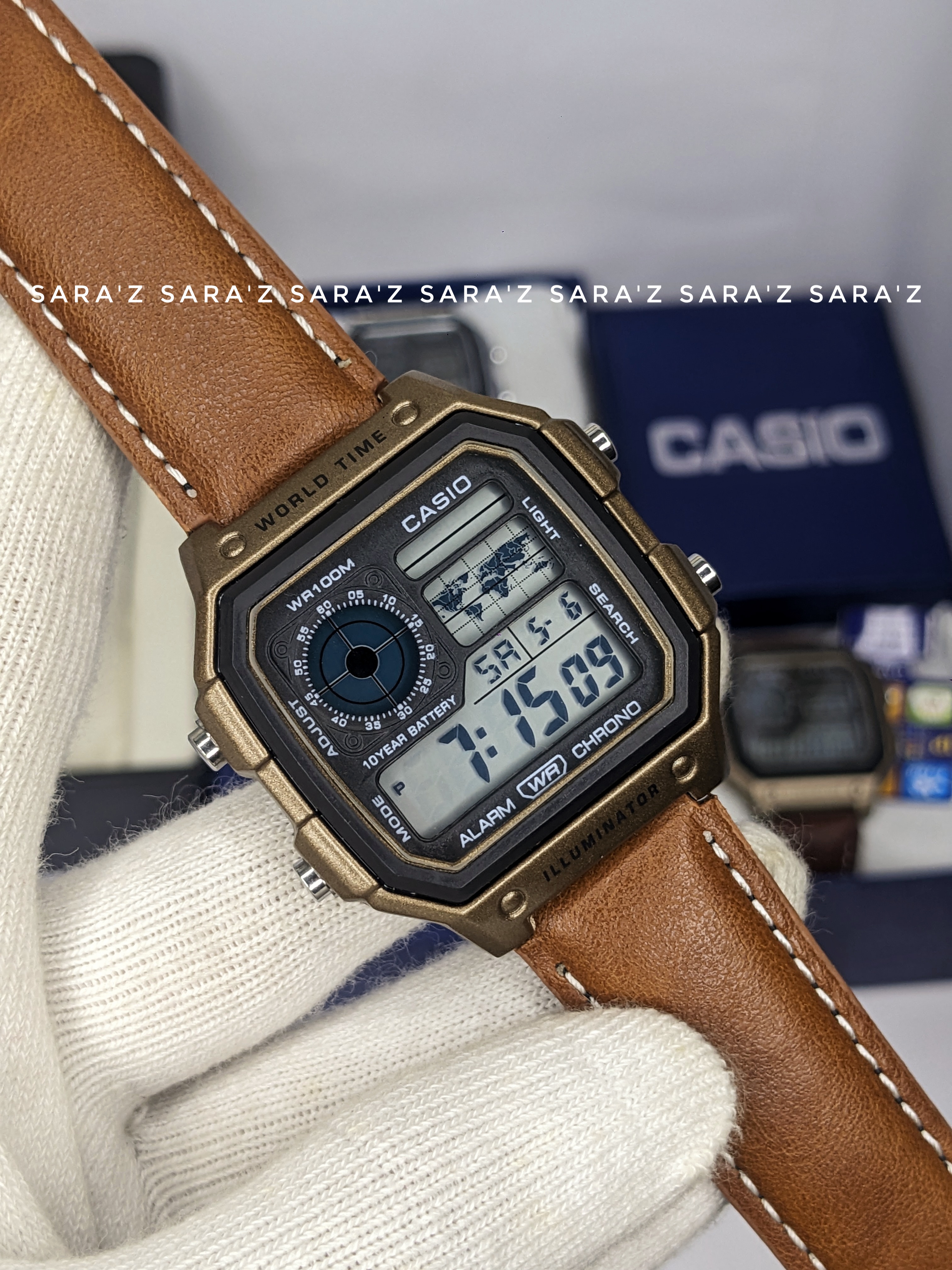 Casio AE-1200wh Brown